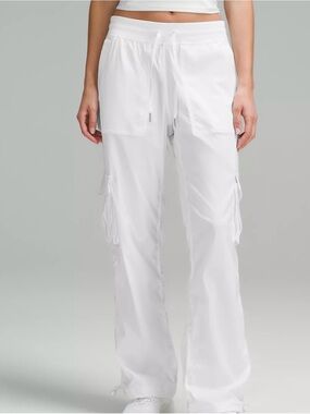 lululemon athletica White Cargo Jogger Pants
